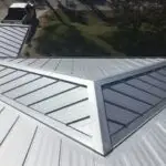 Standing seam metal roof