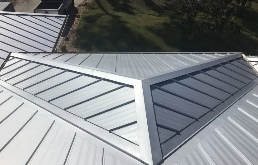 Standing seam metal roof